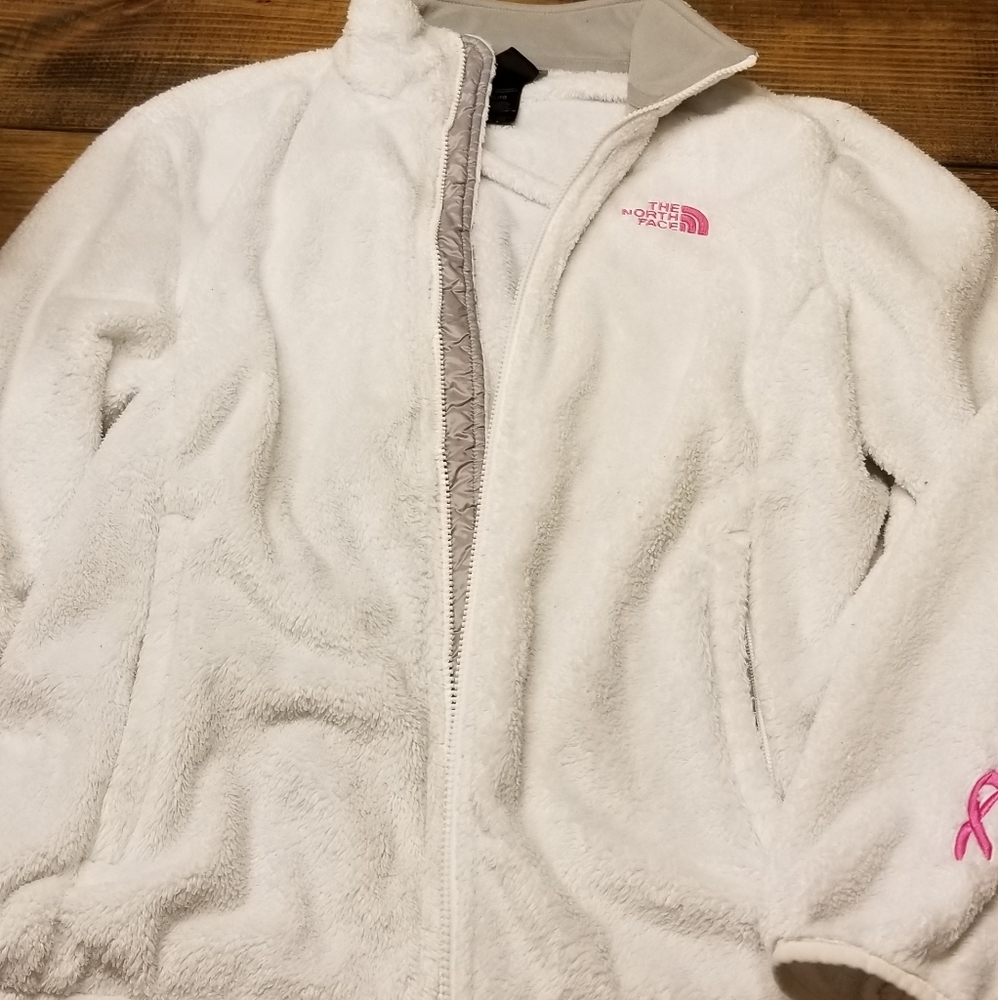 North Face Breast Cancer Awareness fleece Jacket